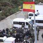 Un grupo de unos 200 inmigrantes subsaharianos han vuelto a protagonizar esta madrugada un intento de entrada masivo a la frontera norte que separa Ceuta de Marruecos, aunque finalmente todos ellos han sido controlados por la Gendarmería marroquí.