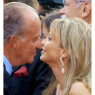 El rey Juan Carlos y Corinna Larssen. EFE