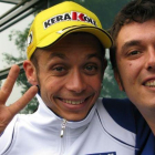 Valentino Rossi y Uccio Salucci, en una imagen de hace ya varios años.