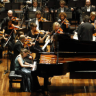 Imagen de archivo de un concierto de la Orquesta Sinfónica de Castilla y León en el Auditorio.