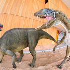 El dinosaurio más famoso de Cuenca, conocido como Pepito, sale en la última película de Bayona. TURISMO CASTILLA-LA MANCHA
