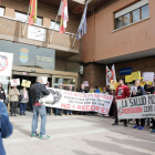 Las injurias que denuncia el alcalde se produjeron supuestamente en la protesta del pasado viernes. SECUNDINO