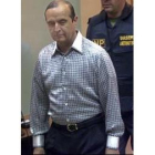 El ex asesor presidencial peruano Vladimiro Montesinos, ayer, en el juicio