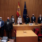 Inauguración de la jornada ‘Los retos del Alzhéimer’ celebrado en el Congreso. JAVIER LIZÓN