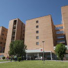 Fachada del Hospital Príncipe de Asturias de Alcalá de Henares.