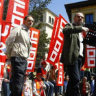 Arturo Fernández e Ignacio Fernández, durante su intervención