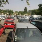 En el depósito municipal de León esperan centenares de coches para ser achatarrados