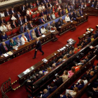 Sesión de constitución del Senado tras las últimas elecciones generales.  EMILIO NARANJO