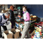 Personas voluntarias de la gran recogida de alimentos del año pasado. SECUNDINO PÉREZ
