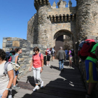 El castillo registró 1.600 visitas entre el sábado y el domingo.