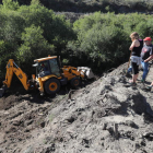 Desmonte en la margen derecha del arroyo de La Retuerta, en julio de 2017. L. DE LA MATA