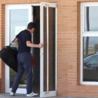 Imagen de Matas entrando en la cárcel, capturada de un vídeo facilitado por el ‘Norte de Castilla’.