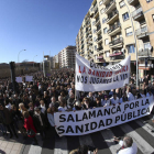Las portestas contra los recortes de sanidad continúan en la Comunidad. J.M. GARCÍA