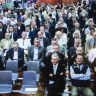 Imagen captada de un monitor en la sala de prensa de la Audiencia El exalcalde de Marbella Julian Munóz.