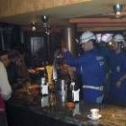 Dentro de un establecimiento se ha construido una galería minera
