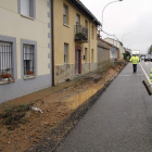 Las últimas inundaciones que afectaron a viviendas de la N-601 se produjeron en octubre.
