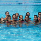 La selección femenina de waterpolo, en la piscina del CAR de Sant Cugat este miércoles