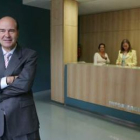 José Luis Díaz Villarig, en el Centro de Reconocimiento del Colegio de Médicos.