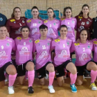 Formación del equipo del Sport Bernesga que milita en la 1ª División Regional Femenina. DL