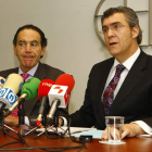 Álvaro Díez y Javier Cepedano, gerente y presidente de la Fele.