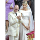El príncipe Alberto II de Mónaco y la princesa Charlene.