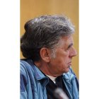 Enrique Olivares durante una jornada del juicio.