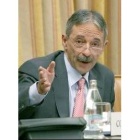 Julio Segura, durante su comparecencia ante la Comisión de Economía