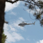 Los medios trabajan por tierra y por aire en la zona