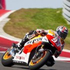 Márquez dejó patente su gran ritmo de entrenamientos.