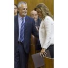 Griñán cede el paso a Susana Díaz.