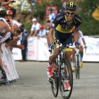 Contador acabó el Tour de San Luis con buenas sensaciones.