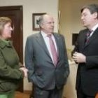 Fernández Santiago visitó León y la sede del Procurador del Común