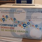 Uno de los buzones repartidos por colegios y parroquias. DL