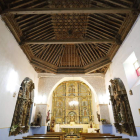 Vista del artesanado de la iglesia de Valcabado. MARCIANO PÉREZ