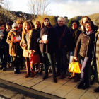 Los socialistas llevaron ayer su programa a Canales.