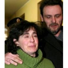 Paolo Onofri y Paola Onofri, padres del niño de 18 meses Tomasso