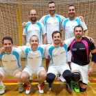 Formación del equipo del Construcciones Chombo que disputa la Liga Veteranos de Ponferrada.