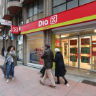 Uno de los supermercados de Dia en Ponferrada. L. DE LA MATA