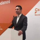 Leonardo Pérez, candidato en las primarias de Ciudadanos en Murcia celebradas en marzo pasado.