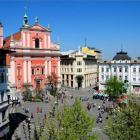La ciudad eslovena de Liubliana.