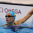 La española Mireia Belmonte no pudo sumar otro metal olímpico en 800 libre. LEONARDO MUÑOZ