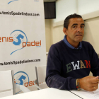 Julio Aguilar, presenta el XVII Campeonato de España de Padel, en septiembre. MARCIANO  PÉREZ