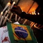 Protestas en Brasil por la muerte de Evaldo Rosa.