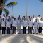 Foto de familia de los líderes políticos reunidos en Punta Cana