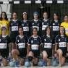 Formación del equipo infantil femenino E.D.M. León