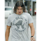 Puyol, tras el entrenamiento de la plantilla en Sant Joan Despí.