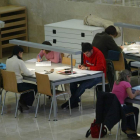 Sala de lectura de la biblioteca del Campus del Bierzo.