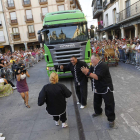 Tres generaciones de la familia Jiménez participan en el espectáculo.