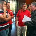 Representantes sindicales, tras el plantón de Uminsa y las subcontratas.