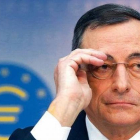 Mario Draghi, el presidente del Banco Central Europeo, comparece ante la prensa el pasado 7 de noviembre.